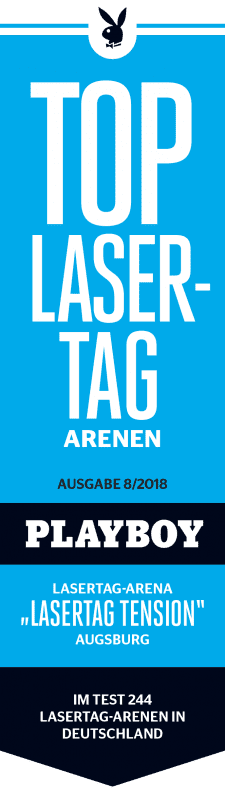 PlayboySiegel LasertagTension indoorGAMES Lasertag München Augsburg